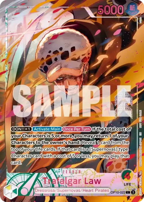 Trafalgar Law [Flame-Flame Fruit Coliseum Promo]