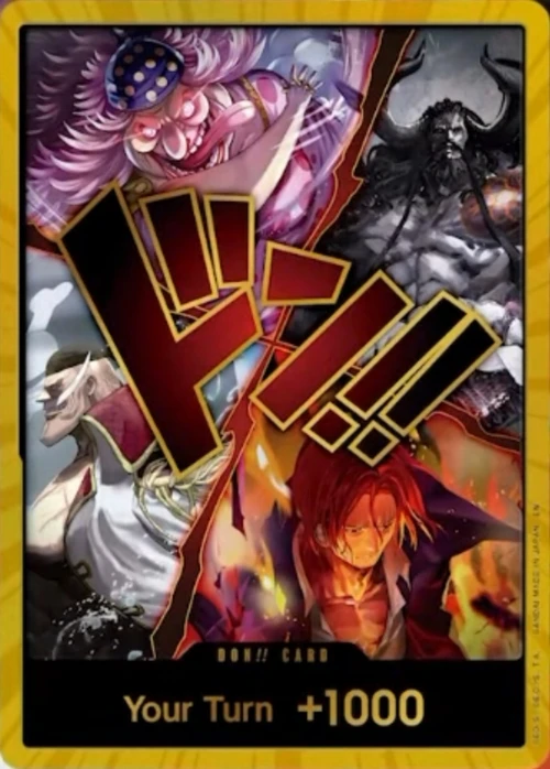 DON!! [4 Yonko | Gold Foil]