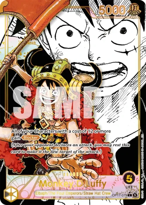 Monkey D. Luffy [Manga | Super Leader Alternate Art]